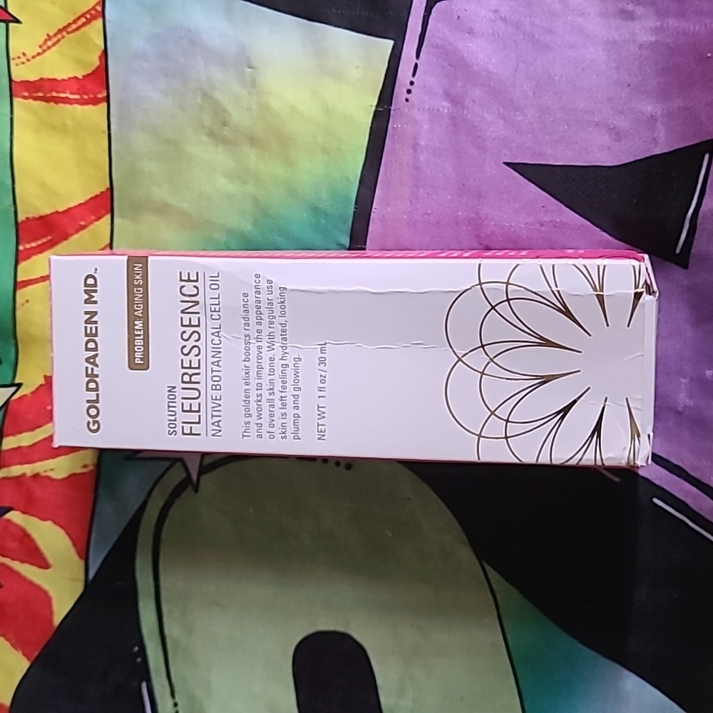 COPY - Goldfaden MD Fleuressence anti aging botanical cell oil. NIB